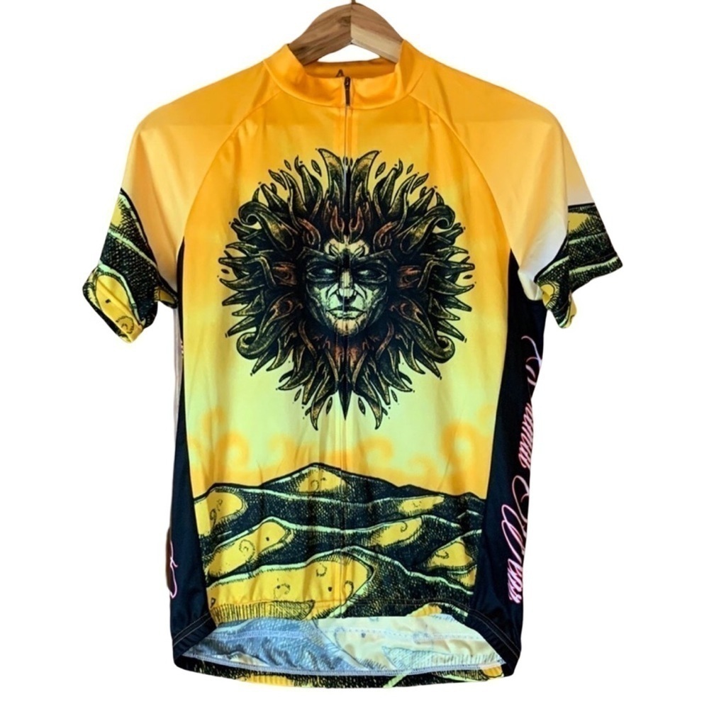 Men’s Primal Here Comes the Sun biking / cycling jersey Size Medium